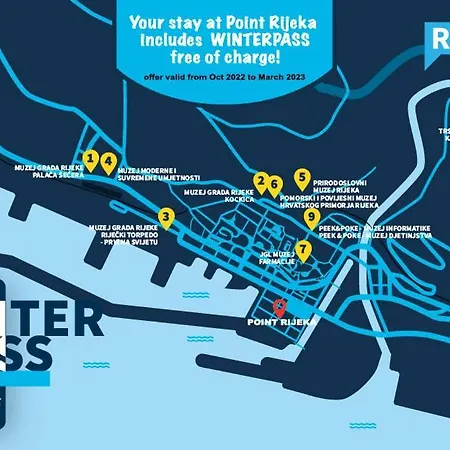 Point - Flexible Checkin&out Apartman Fiume